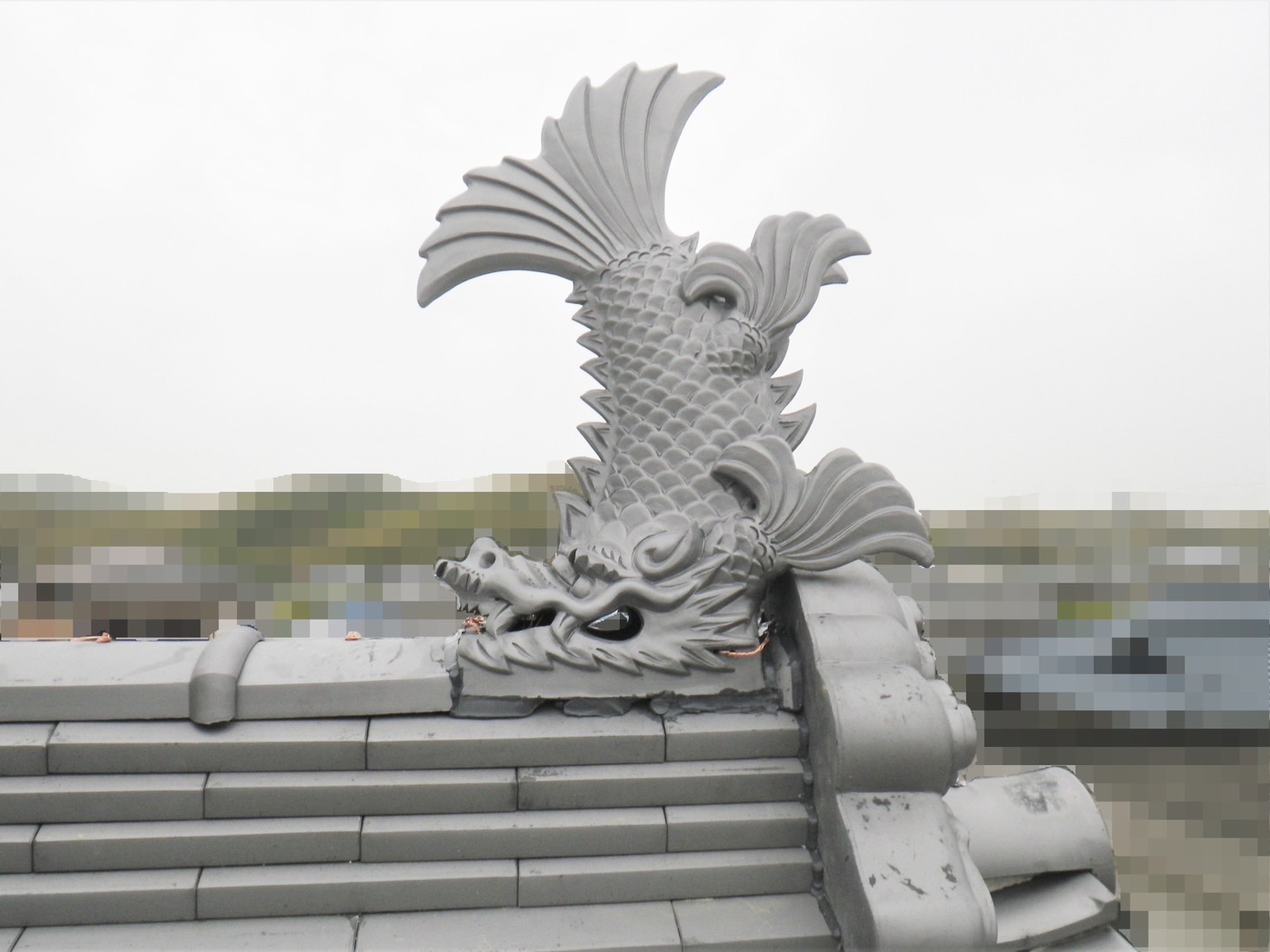 鯱(しゃち)設置！ | 屋根・外壁工事専門店（雨漏り・屋根瓦修理）徳島